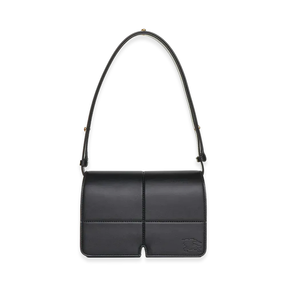 Burberry Women's Leather Snip Shoulder Bag "Black"