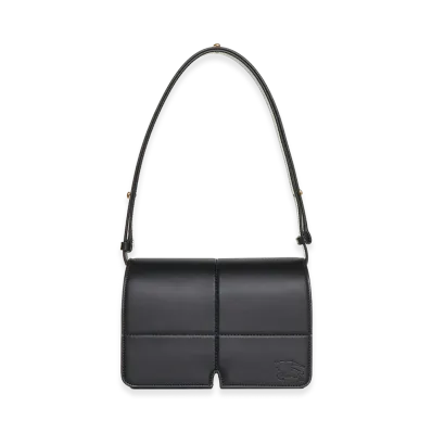 Burberry Women's Leather Snip Shoulder Bag "Black"