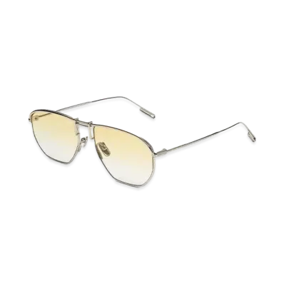 Gentle Monster Elephant 02(Y) "Silver/Yellow Gradient Lenses"