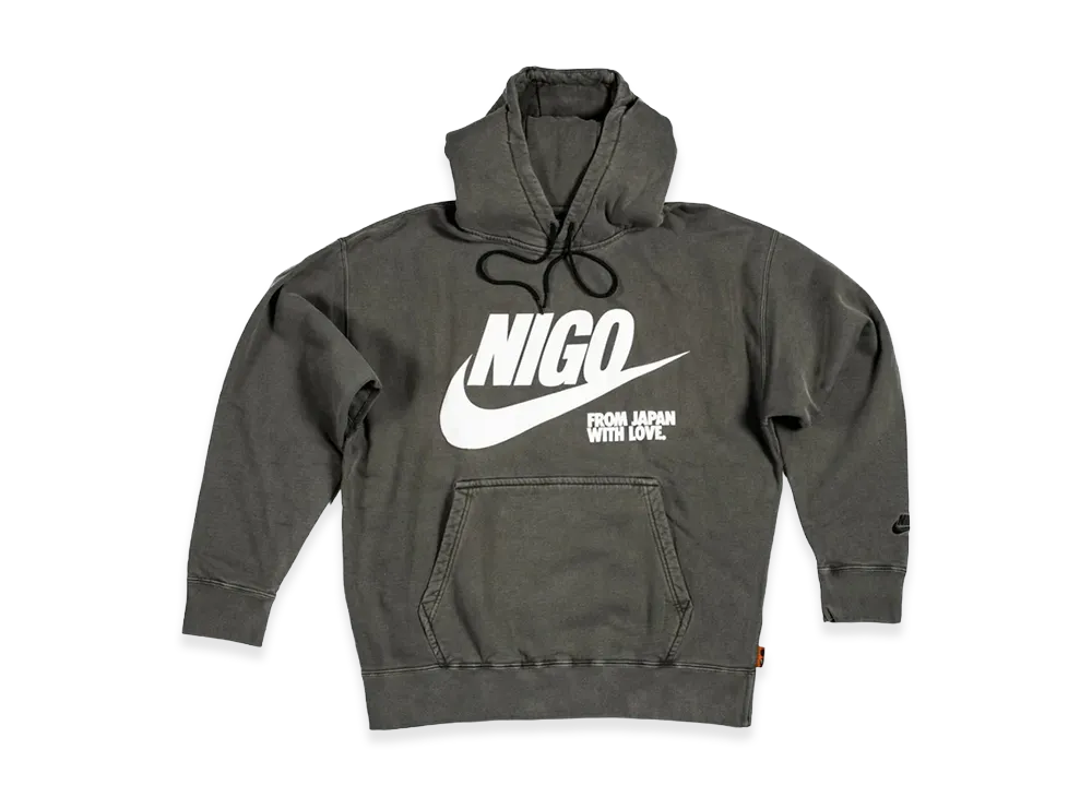 Nike x NIGO x Design Museum Hoodie "Washed Black"