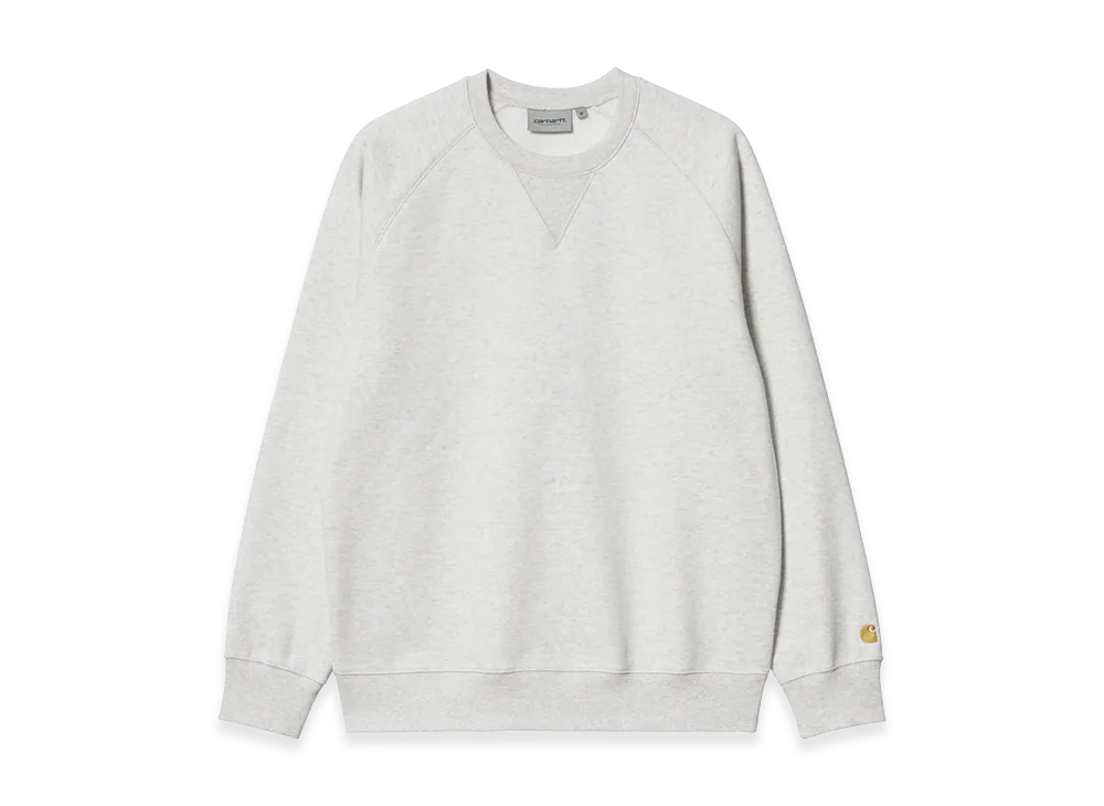 Carhartt WIP Chase Sweat "Ash Heather/Gold"