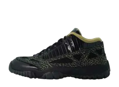 Nike Women's Air Jordan 11 Retro Low IE "Black Metallic Gold"