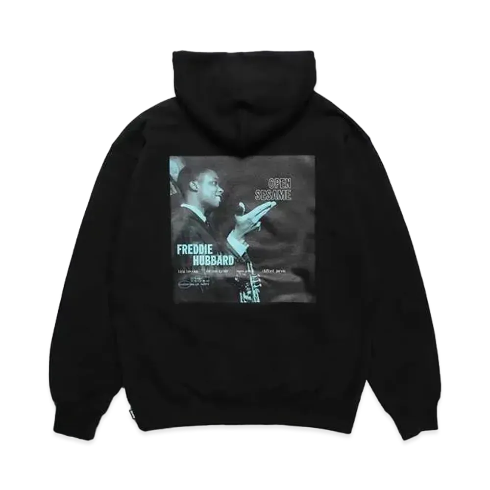 WACKO MARIA BLUE NOTE Middle Weight Pull Over Hooded Sweat Shirt Type-3 "Black"