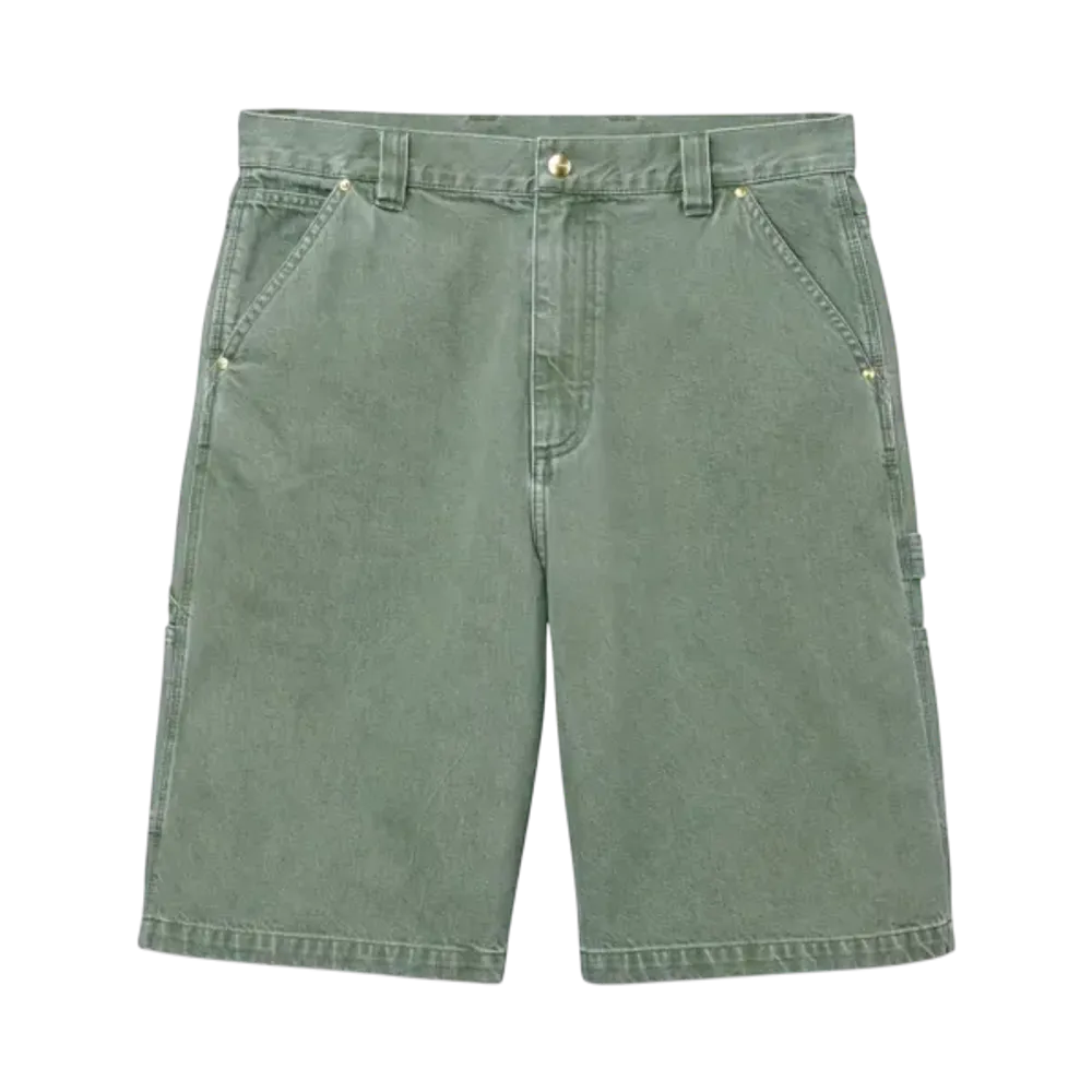 Carhartt WIP Nash Single Knee Long Short "Army Green(Enzyme Bleach Washed)"