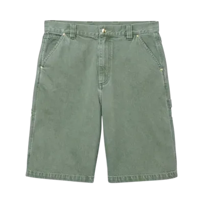 Carhartt WIP Nash Single Knee Long Short "Army Green(Enzyme Bleach Washed)"