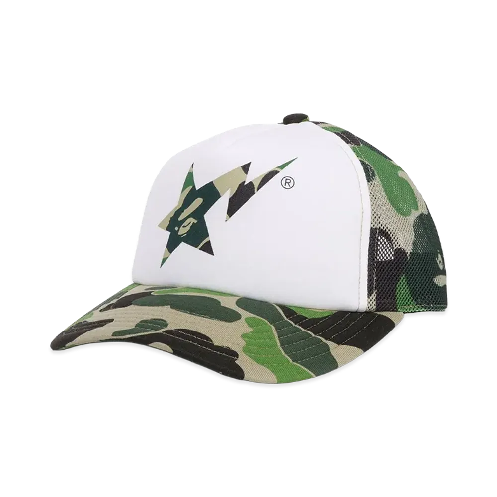 A BATHING APE ABC Camo Sta Mesh Cap "Green"