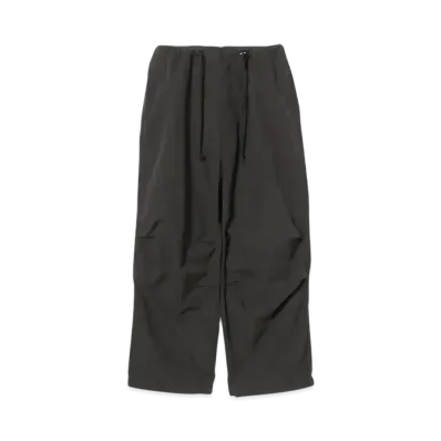 BEAMS Cotton Nylon Overpants "Black"