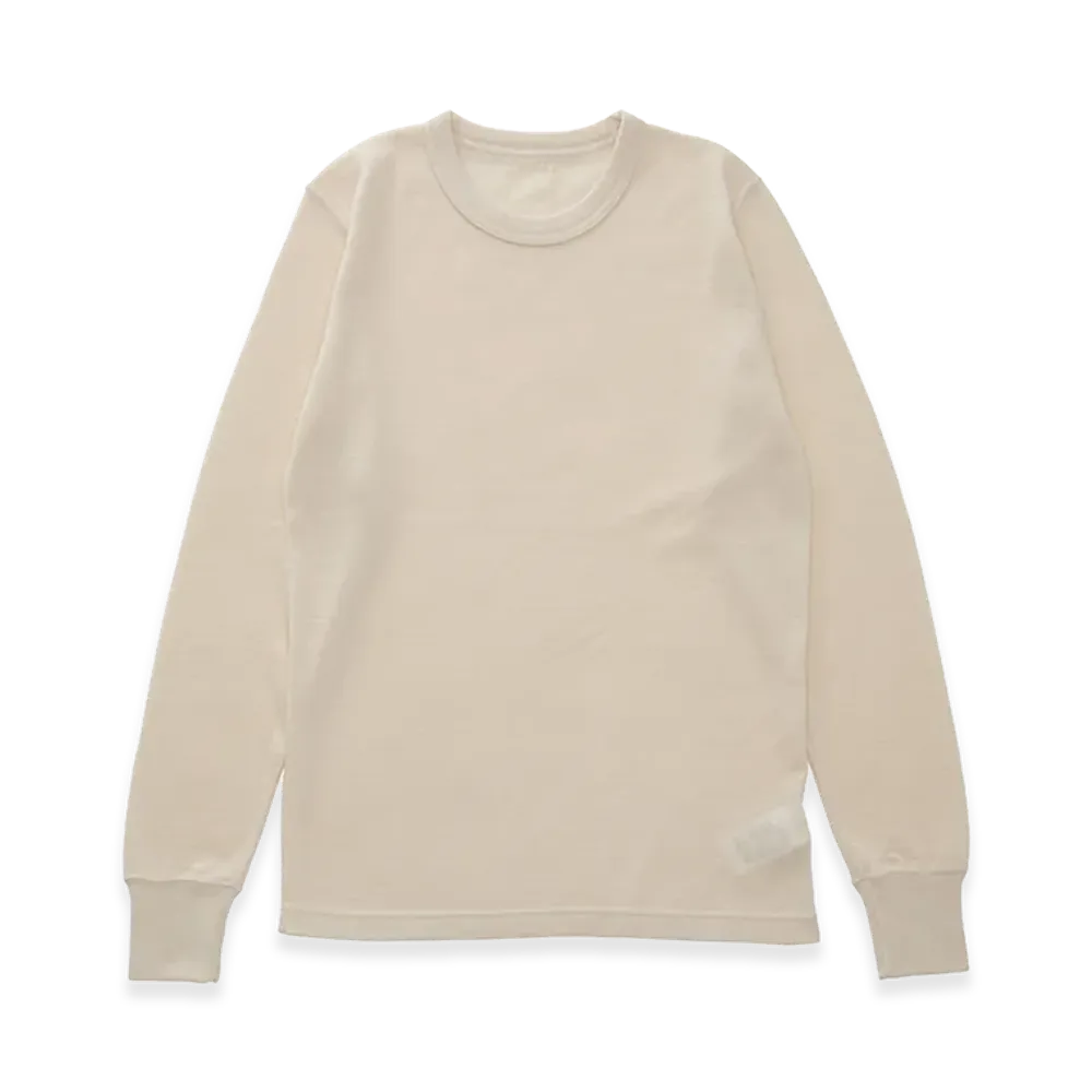 visvim Thermal Crew L/S (Superfine) "Ivory"