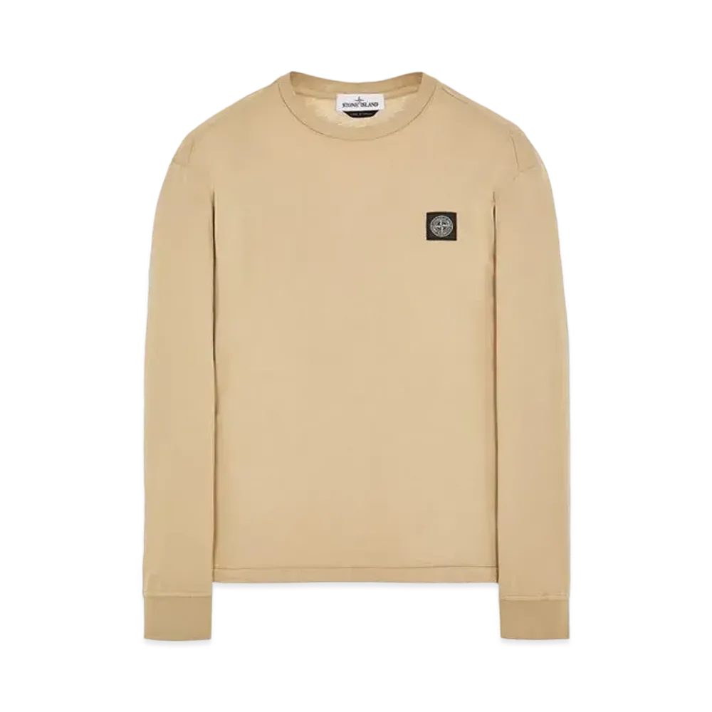 Stone Island 22713 60/2 COTTON JERSEY_SLIM FIT "Ibory"