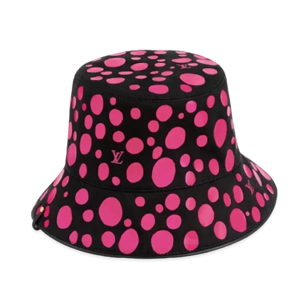 Louis Vuitton x Yayoi Kusama Infinity Bucket Hat "Noir/Fuchsia"