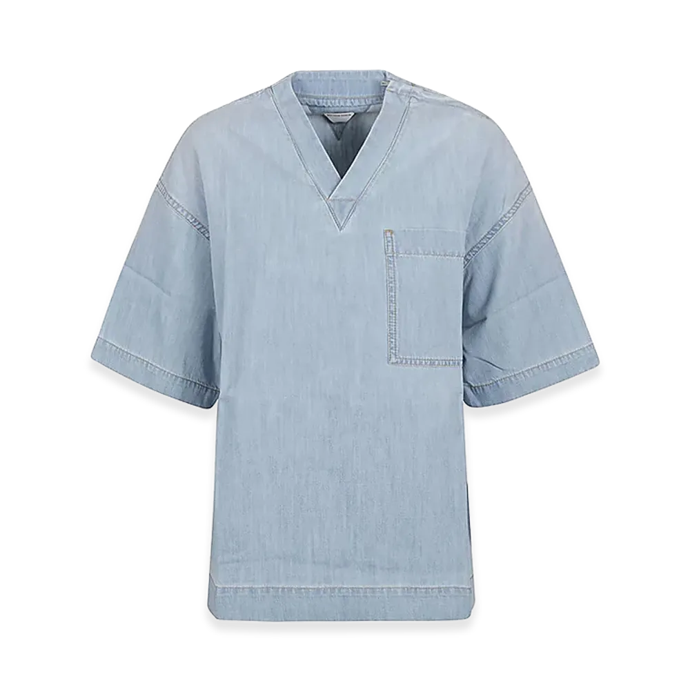 Bottega Veneta Women's Shirts Denim "Blue"