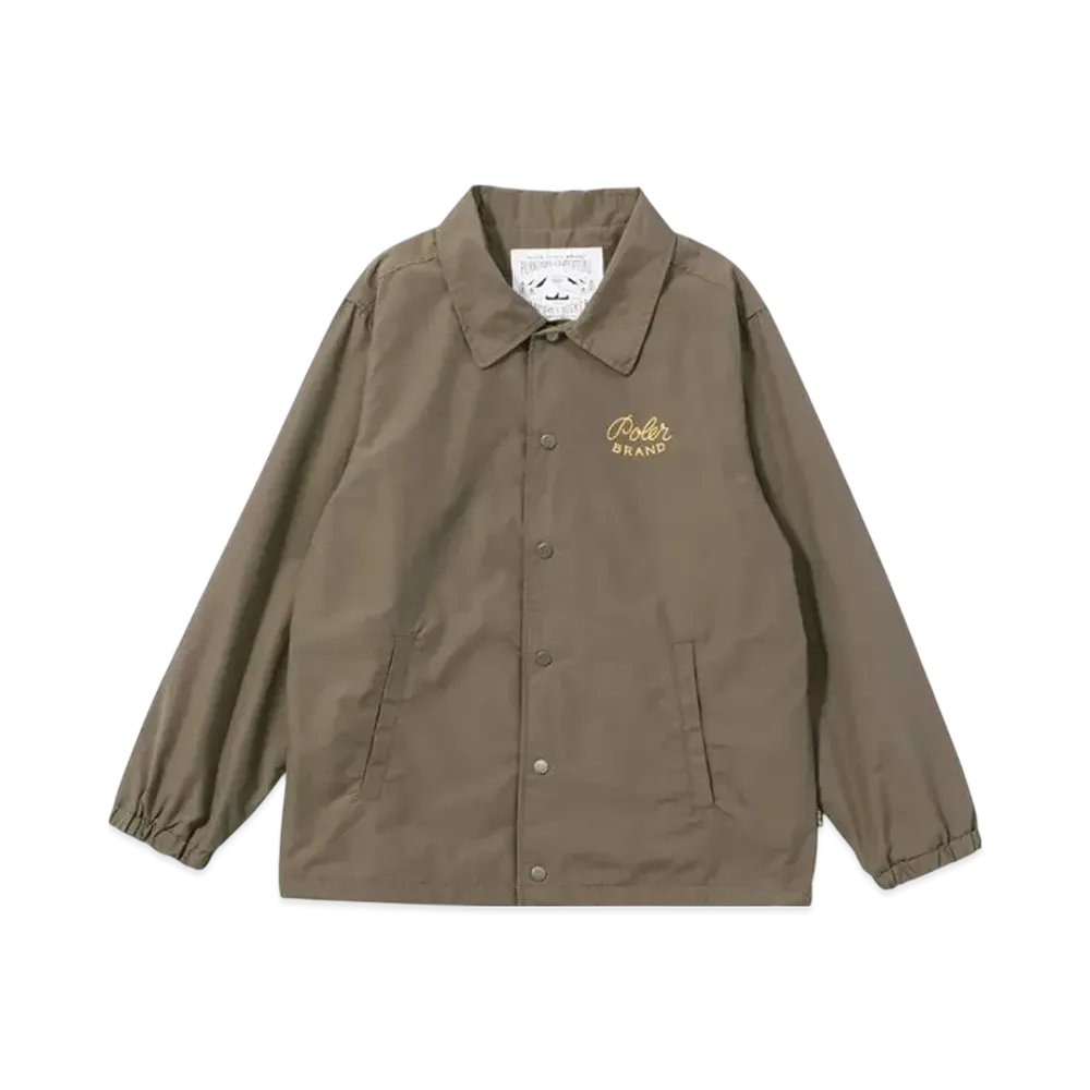 POLeR Coach Jacket "Charcoal"
