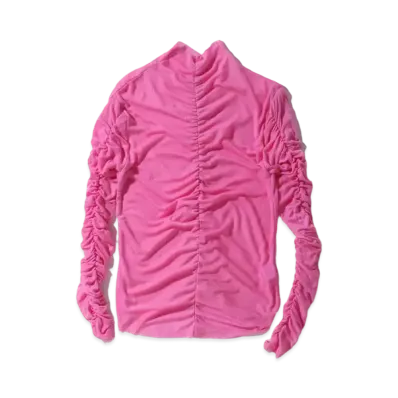 atmos pink Gathered Turtleneck TX "Pink"