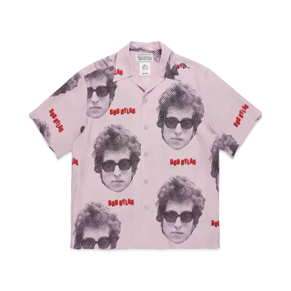 WACKO MARIA BOB DYLAN / HAWAIIAN SHIRT "Pink"