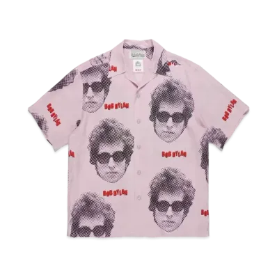 WACKO MARIA BOB DYLAN / HAWAIIAN SHIRT "Pink"