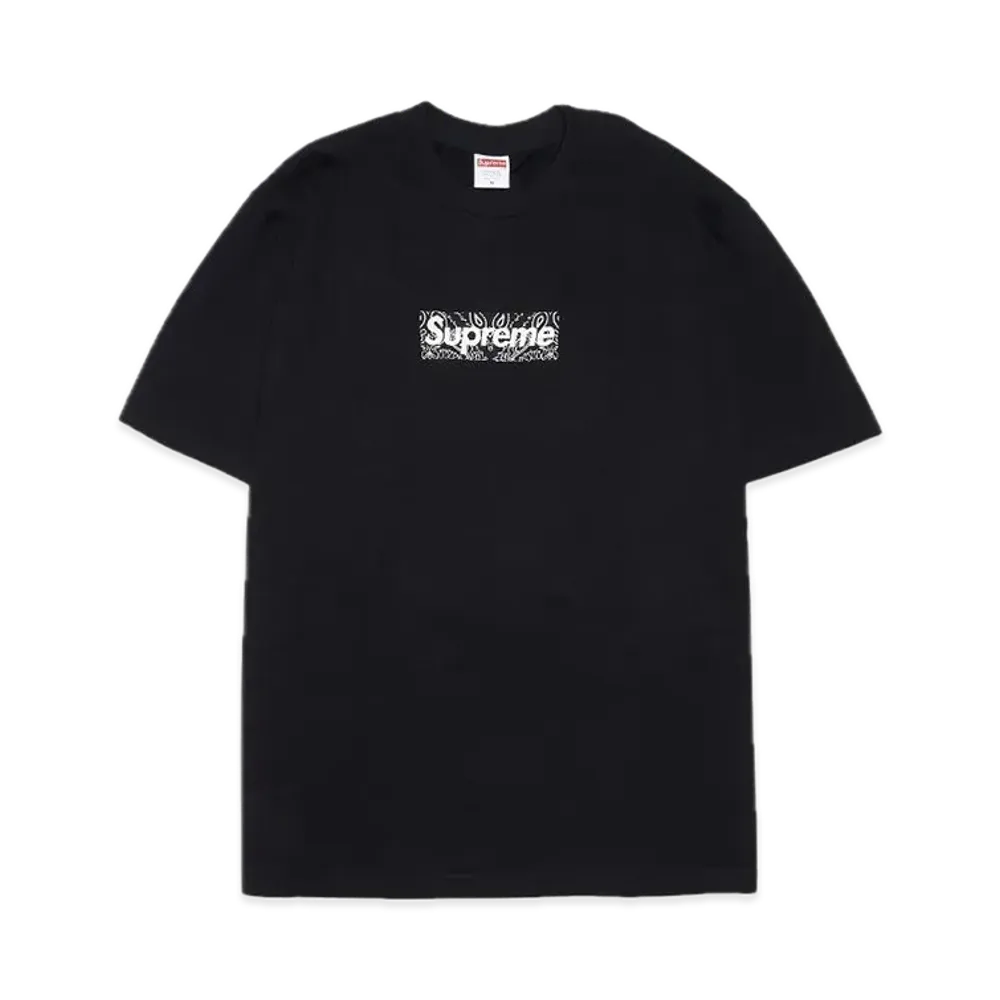 Supreme Bandana Box Logo Tee "Black"