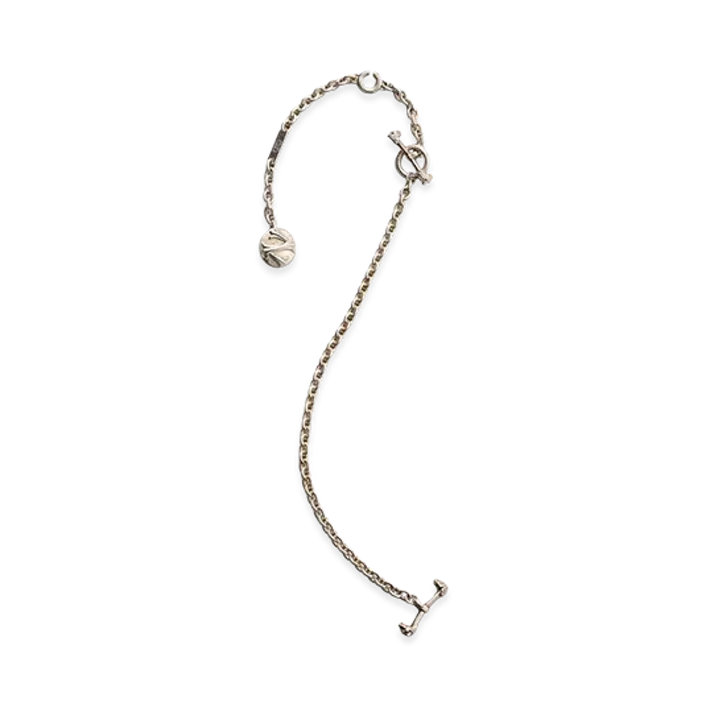NICENESS S.Cale Sterling Silver Wallet Chain Fine Short "Silver"