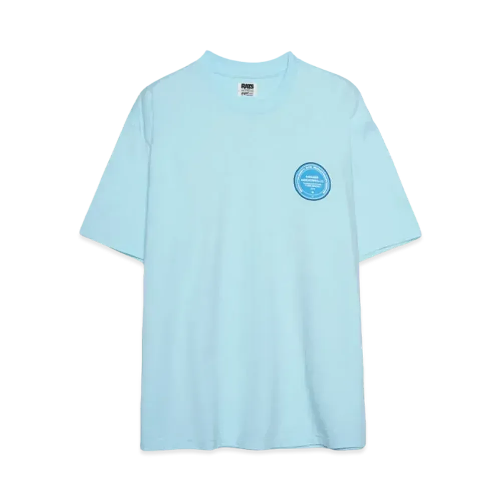 RATS CIRCLE MGM TEE "L . BLUE"