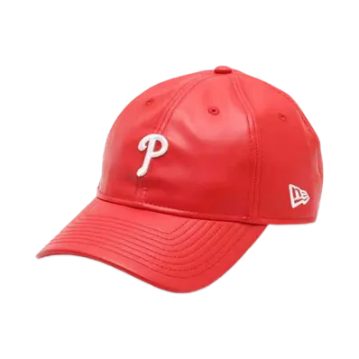 NEW ERA x atmos 9Twenty Philadelphia Phillies Wet Leather "Red"
