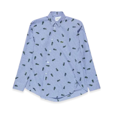 COMME des GARCONS SHIRT x LACOSTE Print Shirt "Blue"