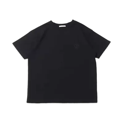 atmos pink Heart Logo Embroidery T "Black"
