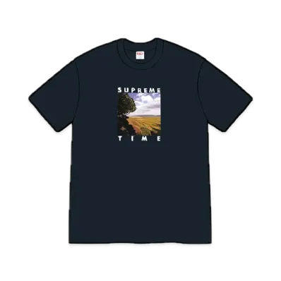 Supreme Time Tee "Navy"