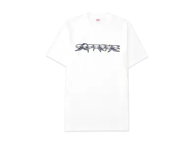 Supreme Skulls Spellout Tee "White"