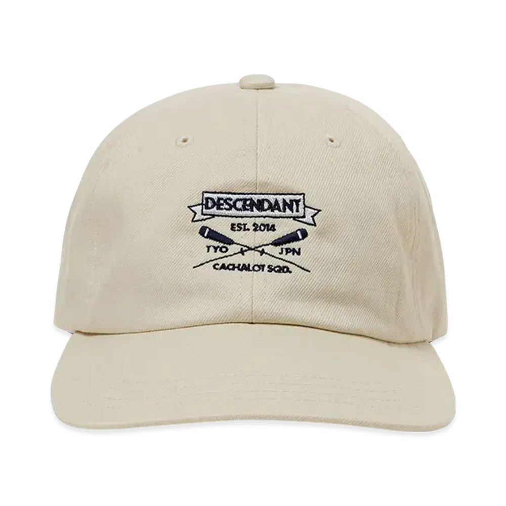 DESCENDANT Cross Paddle 6Panel "OffWhite"