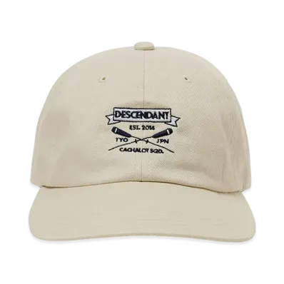 DESCENDANT Cross Paddle 6Panel "OffWhite"