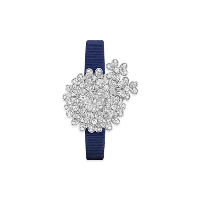 Van Cleef & Arpels Frivole Secret watch "18K White gold/Diamond"