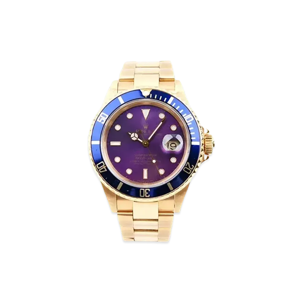 ROLEX Submariner Date Purple Dial 16618 L2