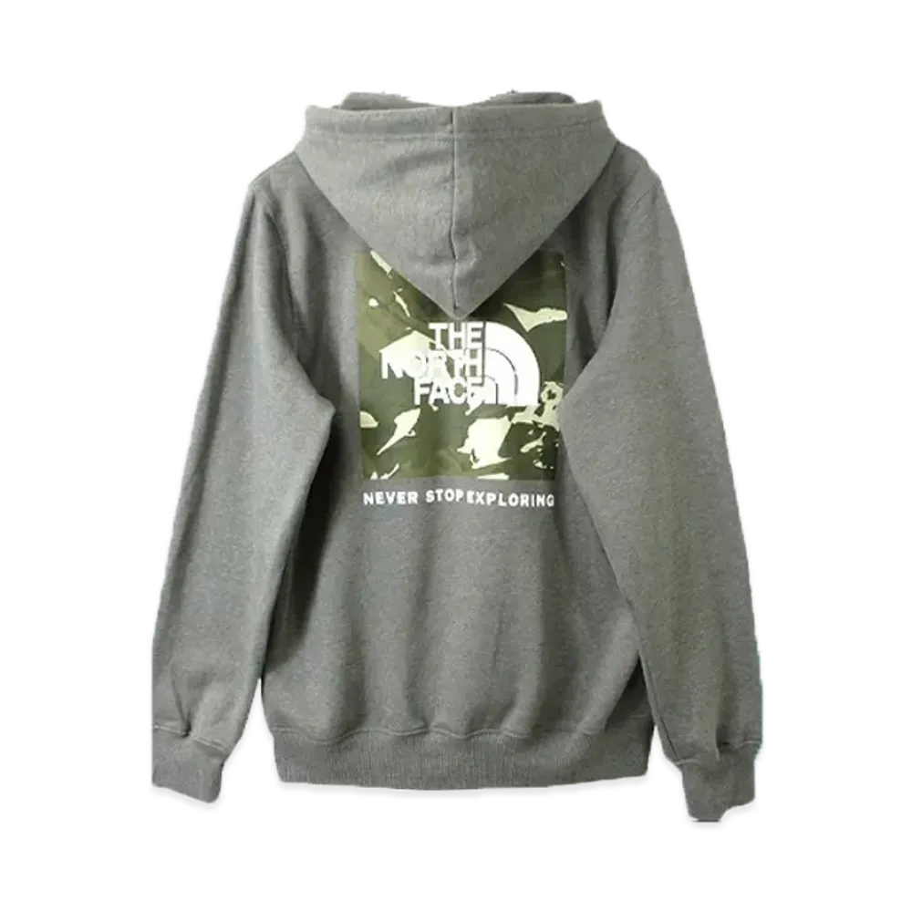 The North Face M Printed Box NSE Hoodie "TNF Medium Grey/New Taup"