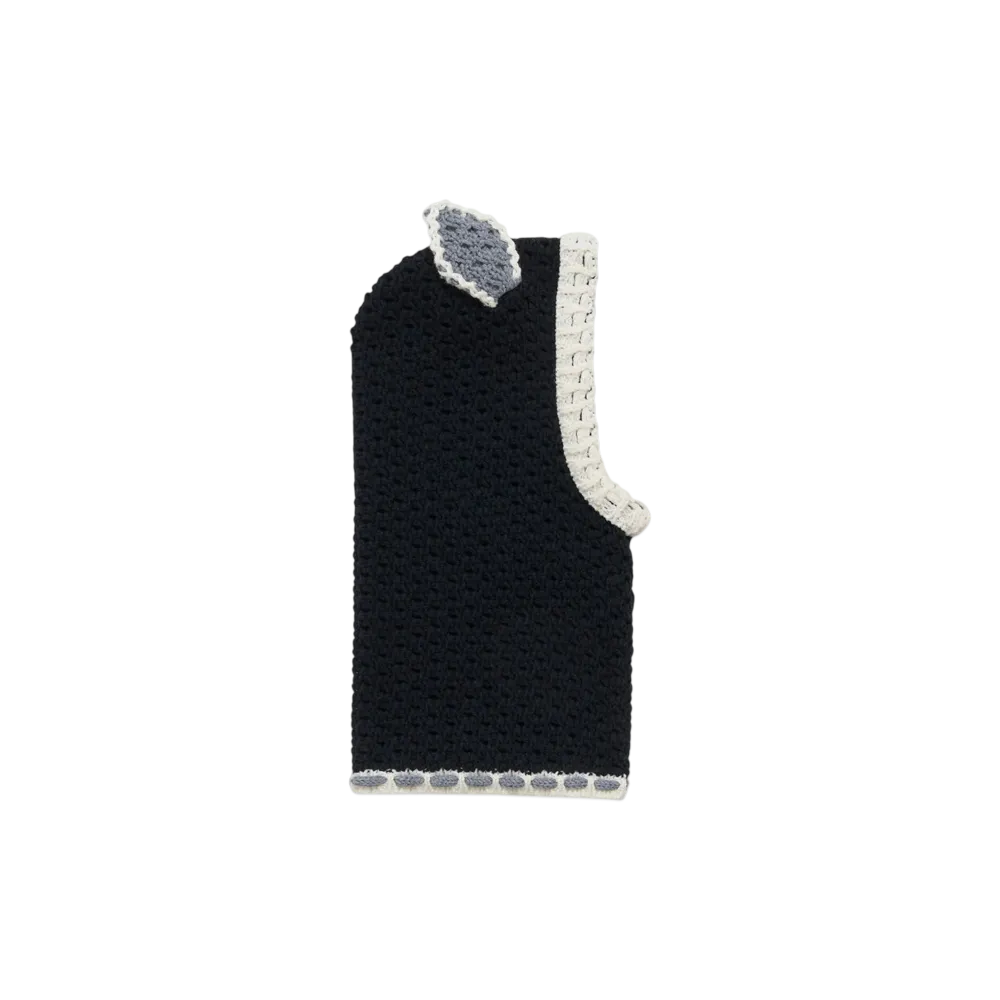 Marni Wool Balaclava with Ears "Black"