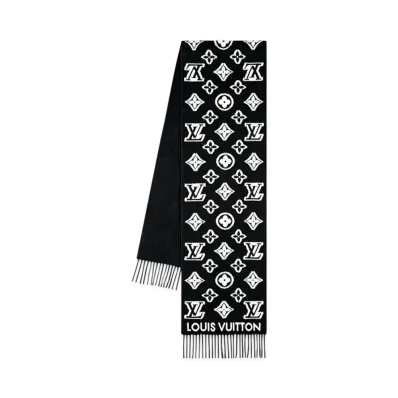 Louis Vuitton LV 3D Scarf Monogram "Noir"
