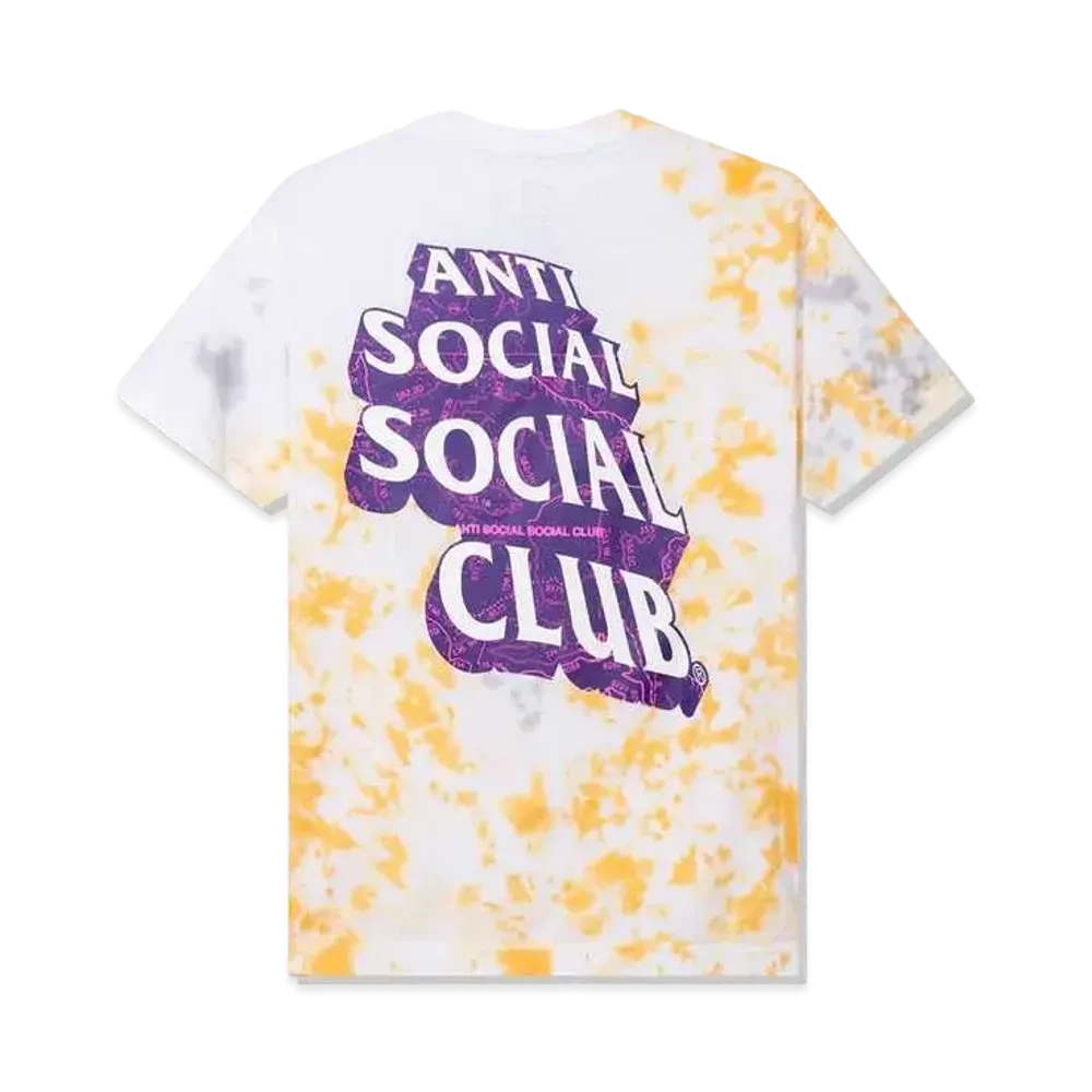 ANTI SOCIAL SOCIAL CLUB FA22 Quest For Love White Tie Dye Tee "White"