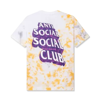 ANTI SOCIAL SOCIAL CLUB FA22 Quest For Love White Tie Dye Tee "White"