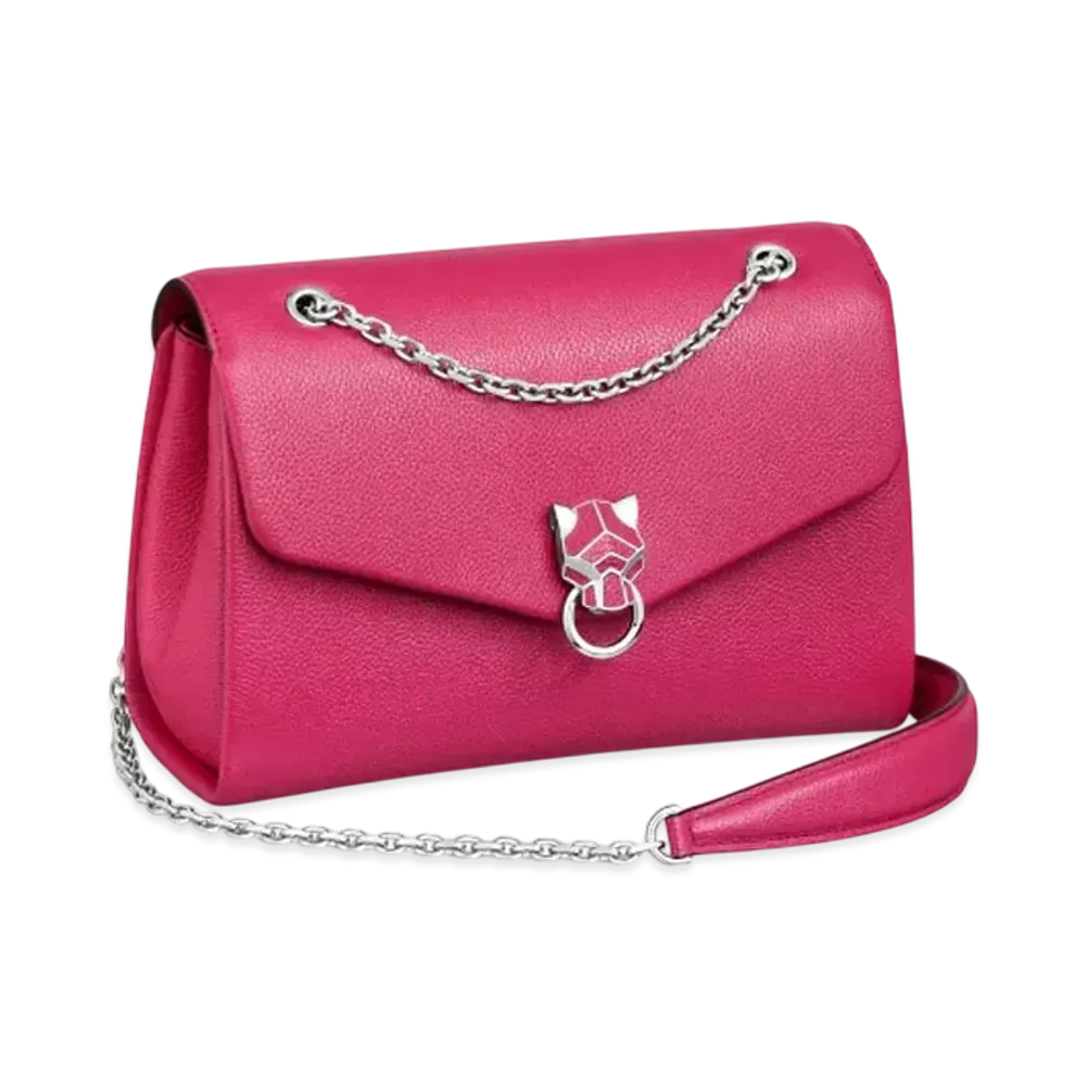 Cartier Sac Chaine Petit Modele Panthere de Cartier "Raspberry"