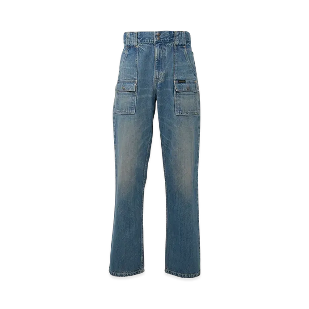 HYSTERIC GLAMOUR Bush Denim Pants "Light Indigo Blue"