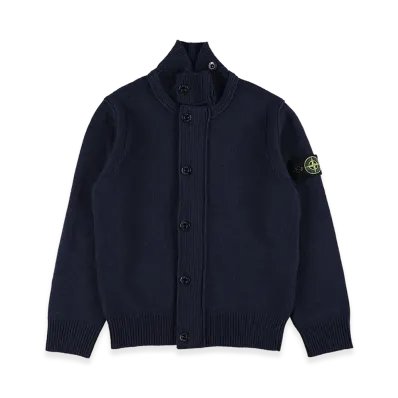 Stone Island Kids Sweaters "Blue"