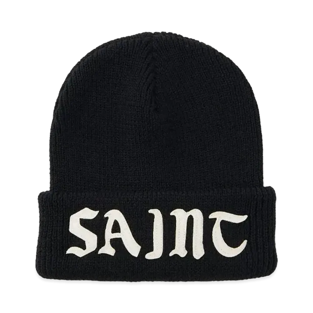 SAINT Mxxxxxx Knit Cap_Saint "Black"