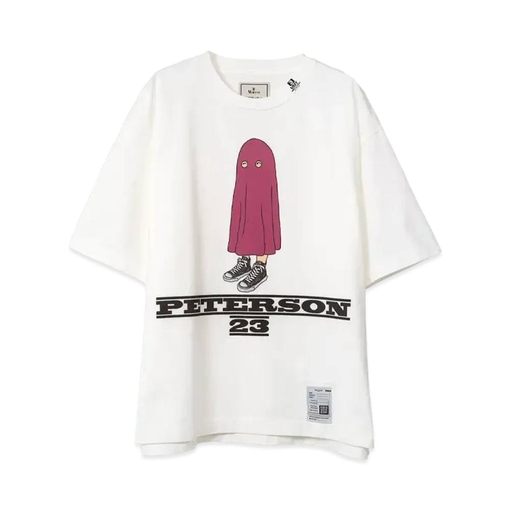 Maison MIHARA YASUHIRO Peterson23 Printed Half Sleeve T-Shirt "White"