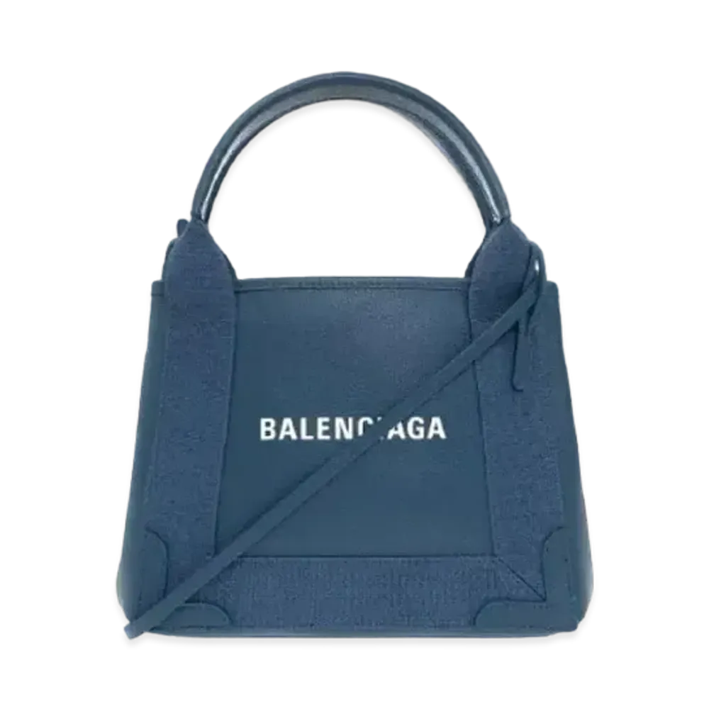 BALENCIAGA Fabric Handbag "Blue"