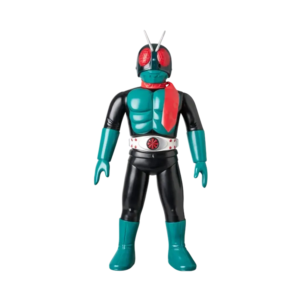 MEDICOM TOY "Toei Retro Sofvi Collection J" Kamen Rider No. 1 (Sakurajima Ver.) Jumbo Size
