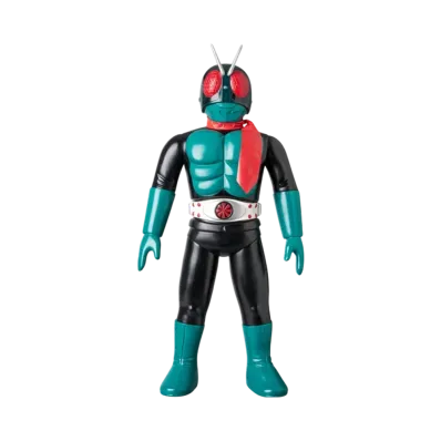 MEDICOM TOY "Toei Retro Sofvi Collection J" Kamen Rider No. 1 (Sakurajima Ver.) Jumbo Size