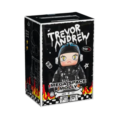POP MART "MEGA COLLECTIONS" MEGA SPACE MOLLY 400% Trevor Andrew2.0