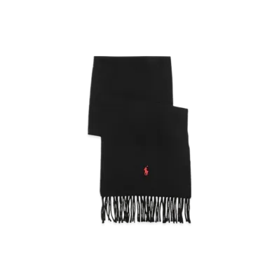Polo Ralph Lauren Recycled Wool Muffler "Black"