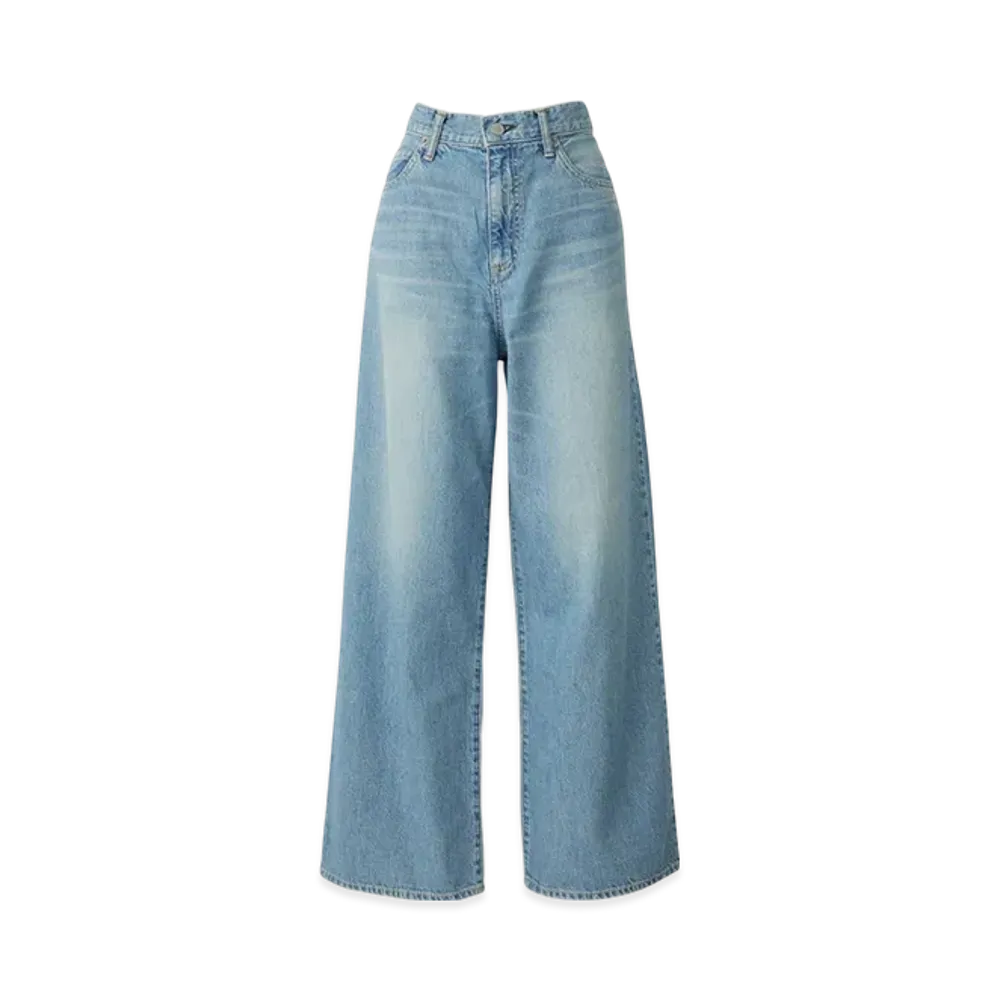 HYSTERIC GLAMOUR Wide Denim Pants "Light Indigo Blue"
