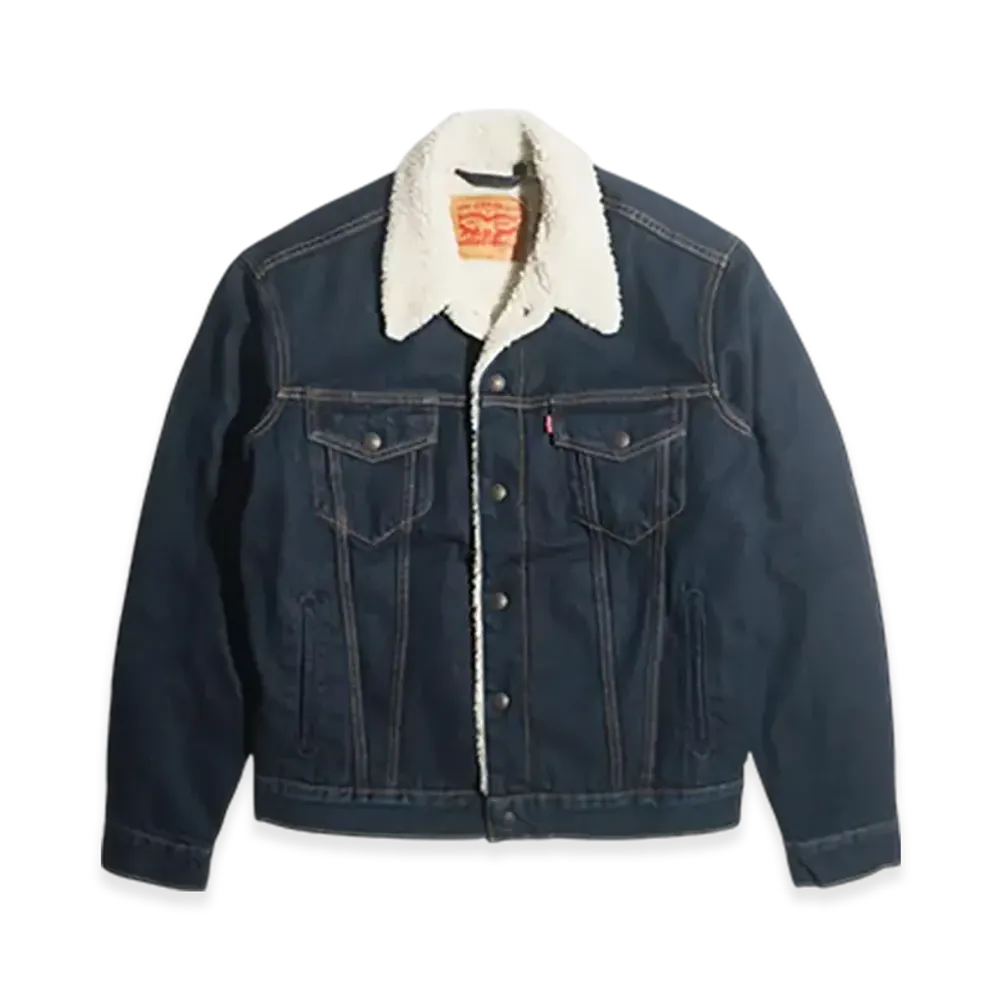 Levi's Type III Sherpa Trucker Jacket "Juniper Rinse"