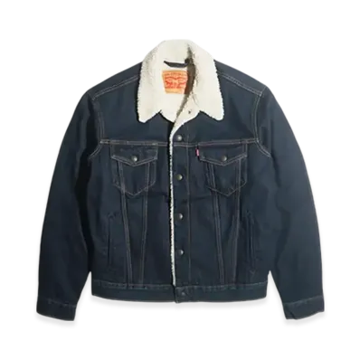Levi's Type III Sherpa Trucker Jacket "Juniper Rinse"