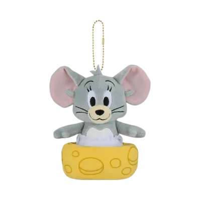 BANDAI "Ichiban Kuji" -Tom and Jerry Colorful Funny Time!- E Prize Display Plush Mascot - Taffy